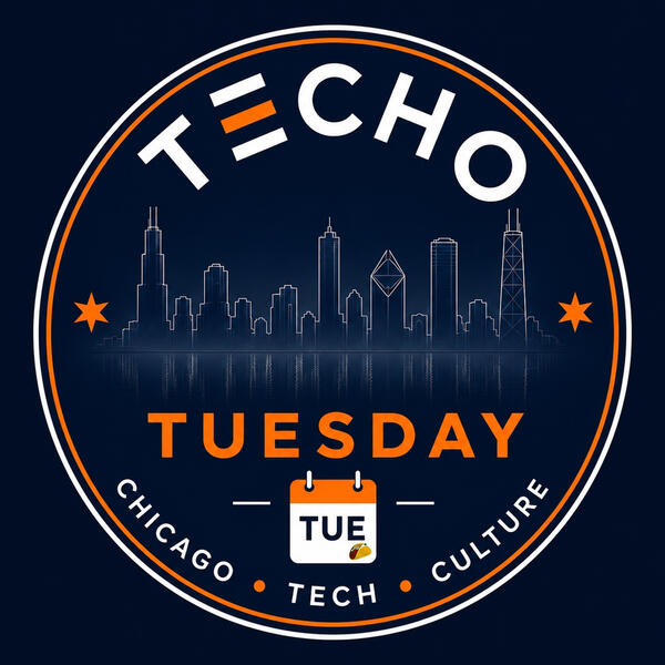Techo Tuesday White Logo Techo Tuesday Logo V2 White